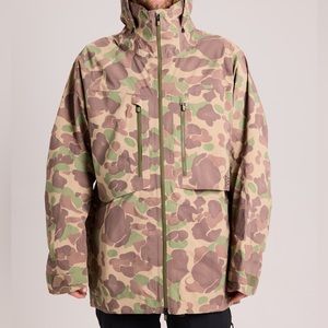 Burton AK Gore-Tex 3L Hover Jacket Camo Large